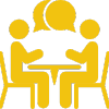 talking at table