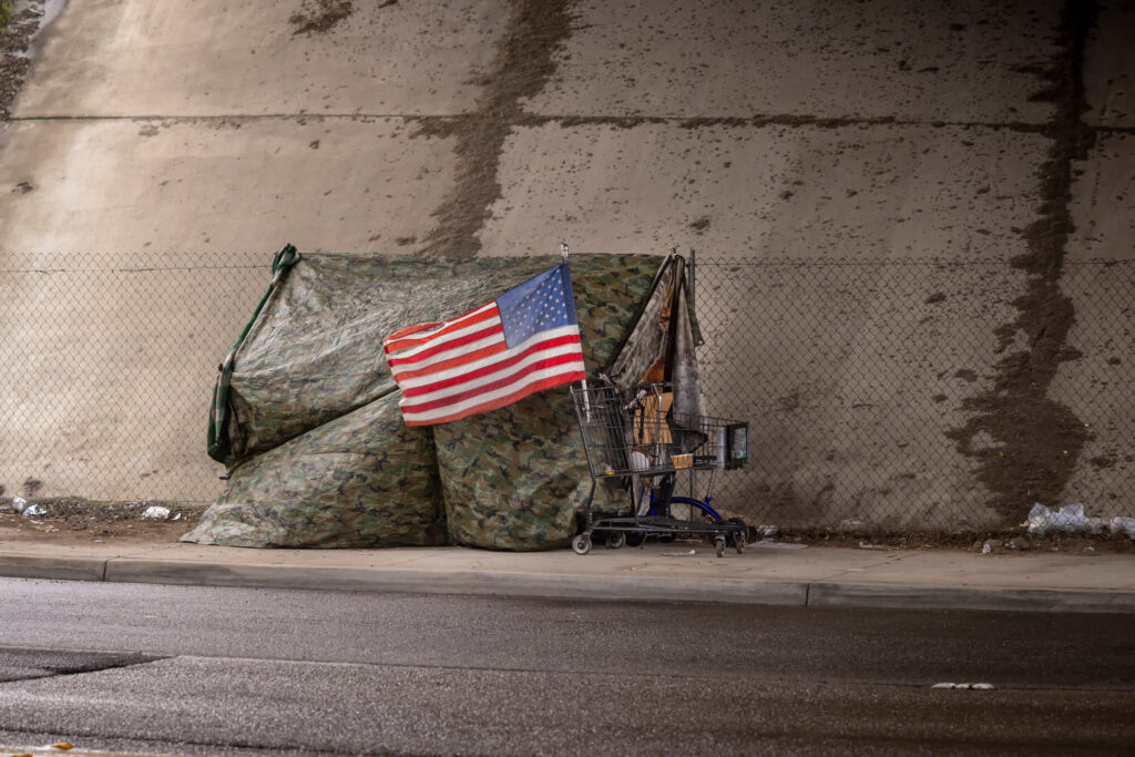 There are several reasons why veterans face a higher risk of homelessness
