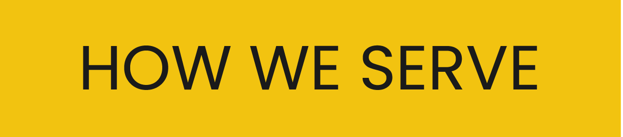 how we serve